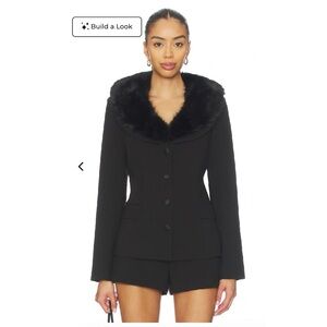 ASTR chic Jacket w/ Detachable Faux Fur Collar – NWT (2026 Style)